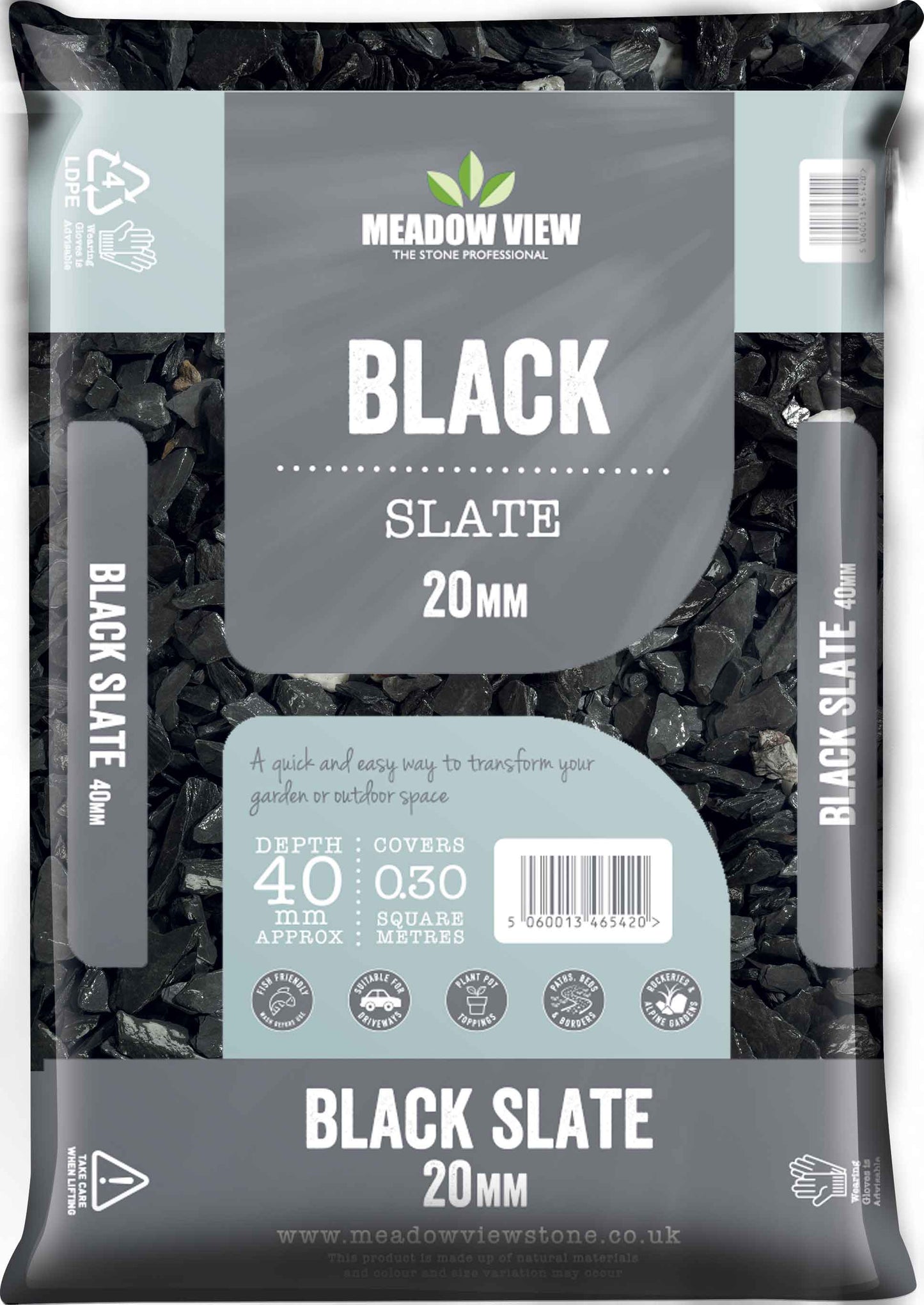 Black Slate 20mm