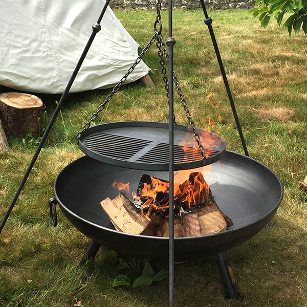 Fire pit shop cooking rack