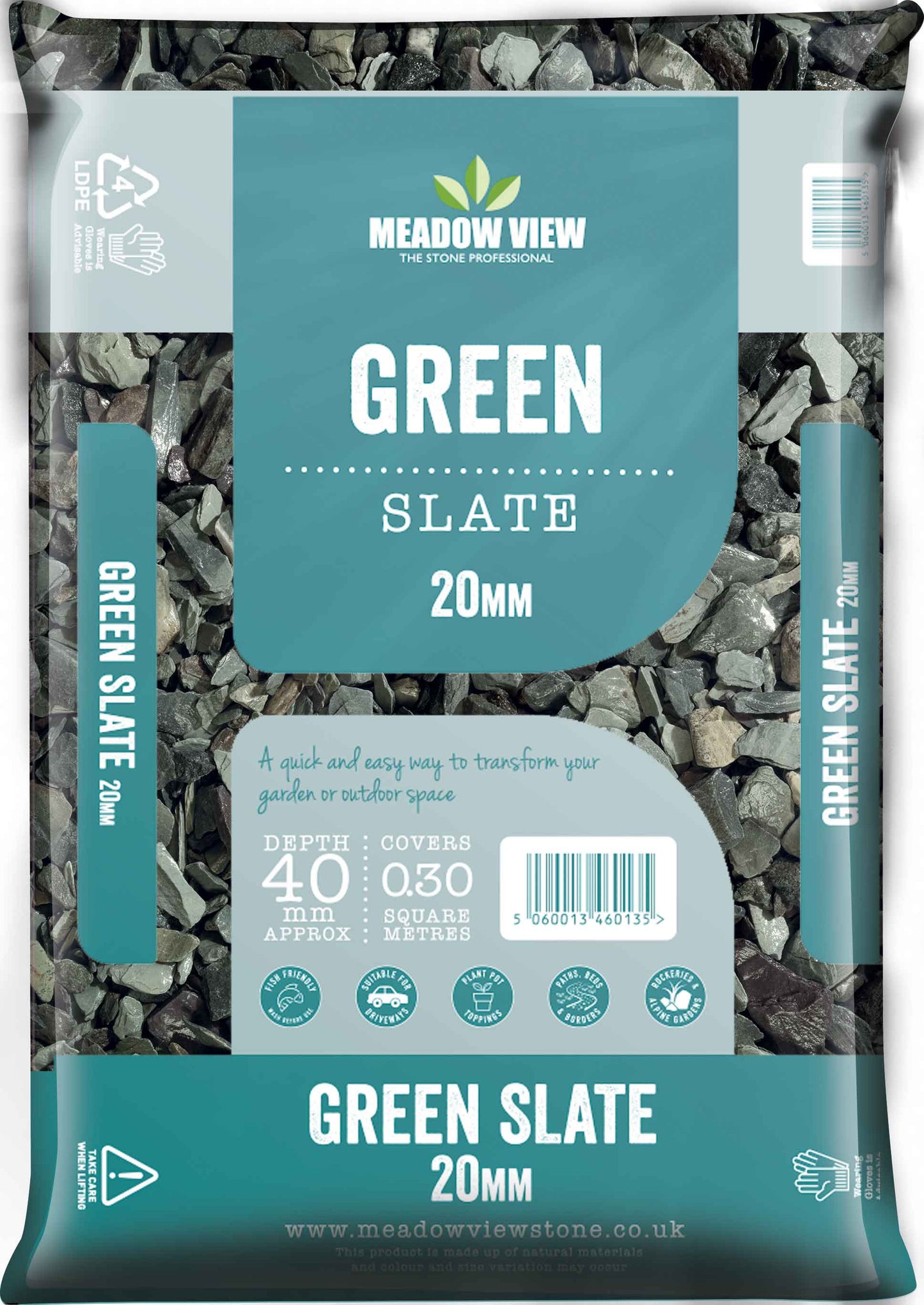 Green Slate 20mm