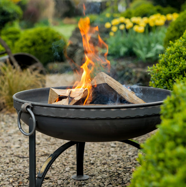 Plain Jane with Swing Arm BBQ Rack Fire Pit Collection