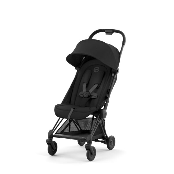 Cybex Coya Compact Stroller 2023 - Matt Black, Sepia Black